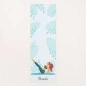 パーソナライズされたナマステデザイン-カスタムフィットネス& ヨガマット (正面)