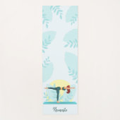 パーソナライズされたナマステデザイン-カスタムフィットネス& ヨガマット (正面)