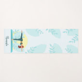 パーソナライズされたナマステデザイン-カスタムフィットネス& ヨガマット (正面(横))