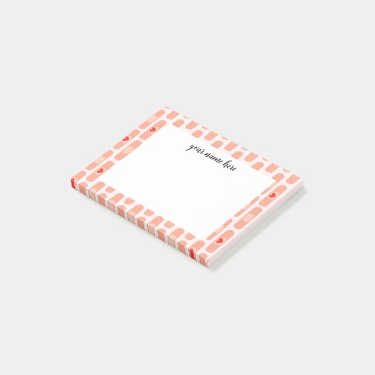 パーソナライズされたナースの投稿ノート ポストイット (アングル)