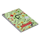 パーソナライズされたナースギフトアイディア帳 ノートブック (右側)