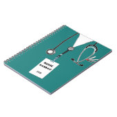 パーソナライズされたナースギフトアイディア ノートブック (左側)