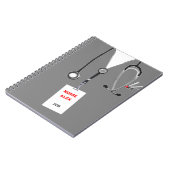 パーソナライズされたナースギフトアイディア ノートブック (左側)