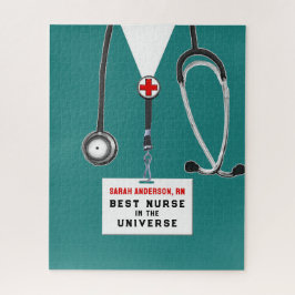 パーソナライズされたナースギフトパズル ジグソーパズル