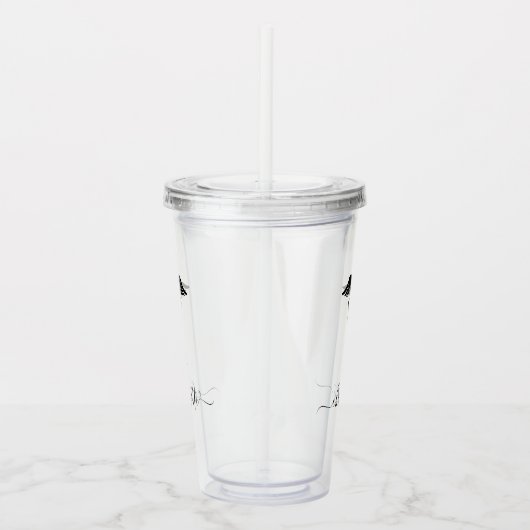 パーソナライズされたナースドクターカドゥセウスの医学的記号 アクリルタンブラー (右)