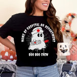 パーソナライズされたナースブークルーマッチングカスタム Tシャツ<br><div class="desc">私たちのパーソナライズされたナースブーのクルーを紹介しますカスタムTシャツに合わせるおもしろいや介護服に不気味なひねりのためのあなたのハロウィーンのワードローブに完璧な追加。このシャツはグループコスチュームに最適魅力的で、Boo Boo Crewに合わせた幽霊デザインを採用し、NICU、PICU、小児科ナースに最適な楽しさと選択を可能にしていユーモアのあるる。ソフトな生地で作高品質成されたTシャツは、シフトとフェスティバル活動を通して心地よいと耐久性を確保忙しする。ハロウィーンのお祝いに統一感とおもしろいを持たせるようにデザインされたレトロなテーマのティーは、マッチした衣装を作るのに最適だ。ノスタルジックな幽霊デザインはよくはしゃぐプロフェッショナルtouchを追加しカスタムて、マッチングの側面は名前やフレーズを許可しパーソナライズされたて、各シャツをチームに作ユニーク成する。NICU、PICU、小児科の仲間ナースとあなたは連携しているかどうかは、これらのシャツは仲間意識を育て、患者や同僚にスマイルをもたらす。このパーソナライズされた不気味な季節の幽霊シャツは、単なるコスチューム以上のもので、チームの精神を高め、思い出に残る瞬間を作り出す手段である。ハローウィンパーティや病院のイベントでグループコスチュームに最適な、または単に稼働日を明るくするために、これらの一致するTシャツはヒットしている。レトロなスタイル、カスタムおもしろいデザイン、要素の組み合わせパーソナライズされたは、このナース幽霊Tシャツを不気味な季節の際立った選択肢にする。祝Boo Booのクルーとスタイルと心地よいのBoo BooのクルーとパーソナライズされたナースのTシャツに合わせカスタムてハロウィン。</div>