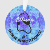 パーソナライズされたナース医 オーナメント (正面)