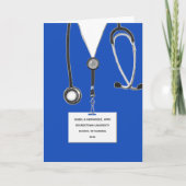 パーソナライズされたナース卒業カード カード (正面)