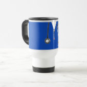 パーソナライズされたナース収集タンブラー トラベルマグ (正面左)