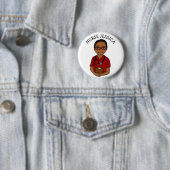 パーソナライズされたナース名バッジ 缶バッジ (インサイチュ)