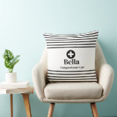 パーソナライズされたナース名装飾用クッション クッション (椅子)