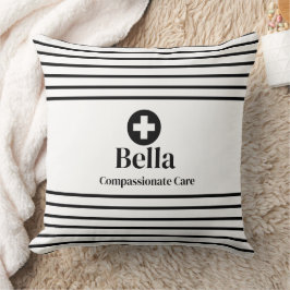 パーソナライズされたナース名装飾用クッション クッション
