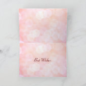 パーソナライズされたナース誕生日カード カード (内部)