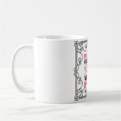 パーソナライズされたナース – このプリンセスはスクラップを着用 コーヒーマグカップ (左)