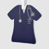 パーソナライズされたナース オーナメント (正面)