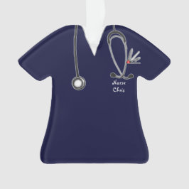 パーソナライズされたナース オーナメント