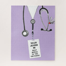 パーソナライズされたナース ジグソーパズル