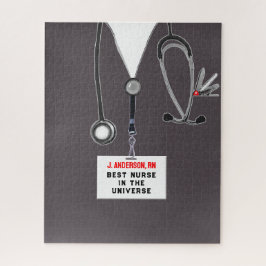 パーソナライズされたナース ジグソーパズル