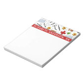 パーソナライズされたナース ノートパッド (回転)