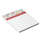 パーソナライズされたナース ノートパッド (アングル)