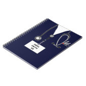 パーソナライズされたナース ノートブック (左側)