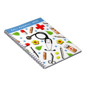 パーソナライズされたナース ノートブック (右側)