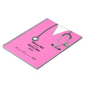 パーソナライズされたナース ノートブック (左側)