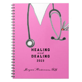 パーソナライズされたナース ノートブック