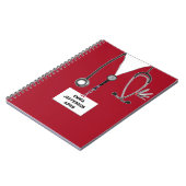 パーソナライズされたナース ノートブック (左側)