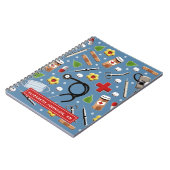 パーソナライズされたナース ノートブック (左側)