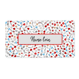 パーソナライズされたナース・医療・医療分野 ラベル