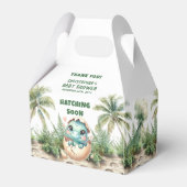 パーソナライズされたハッチングマンスーン恐竜ボックス フェイバーボックス (裏面サイド)