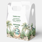 パーソナライズされたハッチングマンスーン恐竜ボックス フェイバーボックス (オープン)