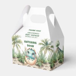 パーソナライズされたハッチングマンスーン恐竜ボックス フェイバーボックス