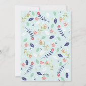 パーソナライズされたハッピーイースター シーズンカード (裏面)