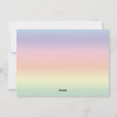 パーソナライズされたハッピーイースター |写真 シーズンカード (裏面)