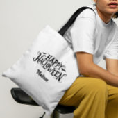 パーソナライズされたハッピーハローウィン トートバッグ