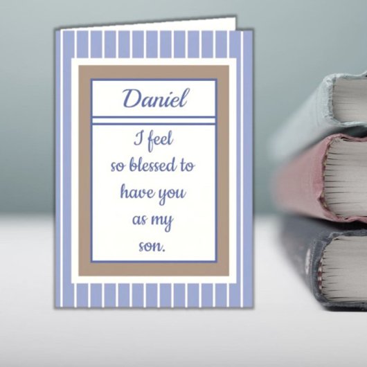 パーソナライズされたハッピーバースデーの名刺 カード