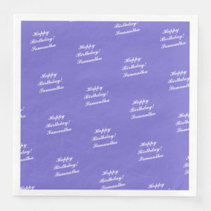 パーソナライズされたハッピーバースデーナプキン – HAMbyWG