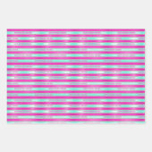 パーソナライズされたハッピーバースデー回路 ラッピングペーパーシート (正面3)