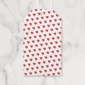 パーソナライズされたハッピーバースデー箔ギフトラベル ギフトタグ (裏面)