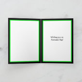 パーソナライズされたハッピーバースデー カード (内部)