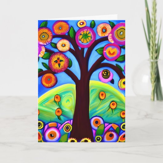 パーソナライズされたハッピーバースデー カード (正面)