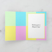 パーソナライズされたハッピーバースデー |ケーキお洒落ー カード (内部)