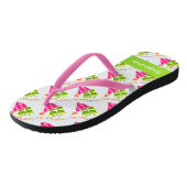 パーソナライズされたハッピーバースデー ビーチサンダル (アングル)