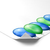 パーソナライズされたハッピーバースデーAutographsポスター ポスター (角)