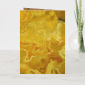 パーソナライズされたハッピーバースデーMOMカード カード (裏面)