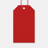 パーソナライズされたハッピーホリデーのおもてなし ギフトタグ (裏面)