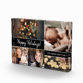 「パーソナライズされたハッピーホリデー」ファミリーフォトブロックC フォトブロック (右)