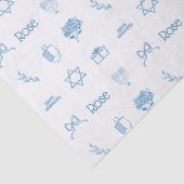 パーソナライズされたハヌカ名門私立校風のスウィート 薄葉紙 (詳細)